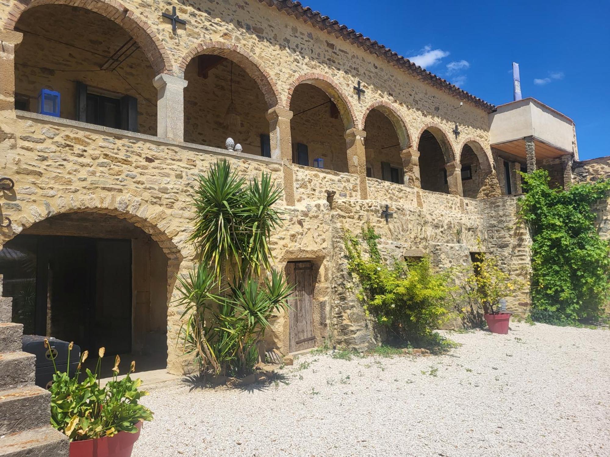 Bastide De La Madeleine Bed and Breakfast Pougnadoresse Buitenkant foto