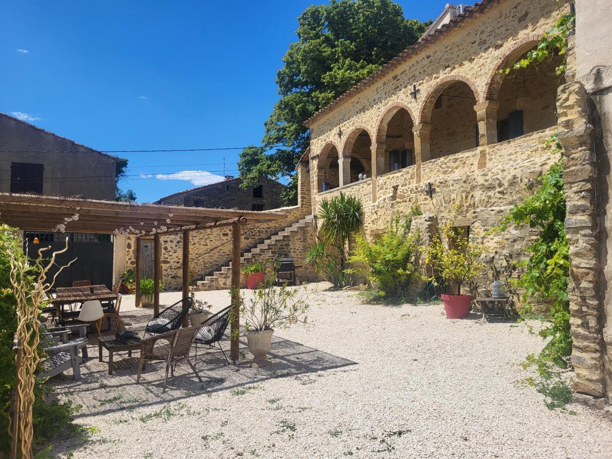 Bastide De La Madeleine Bed and Breakfast Pougnadoresse Buitenkant foto